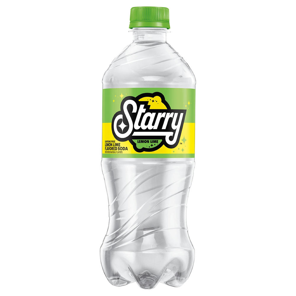 Starry Lemon Lime Soda, 20 oz