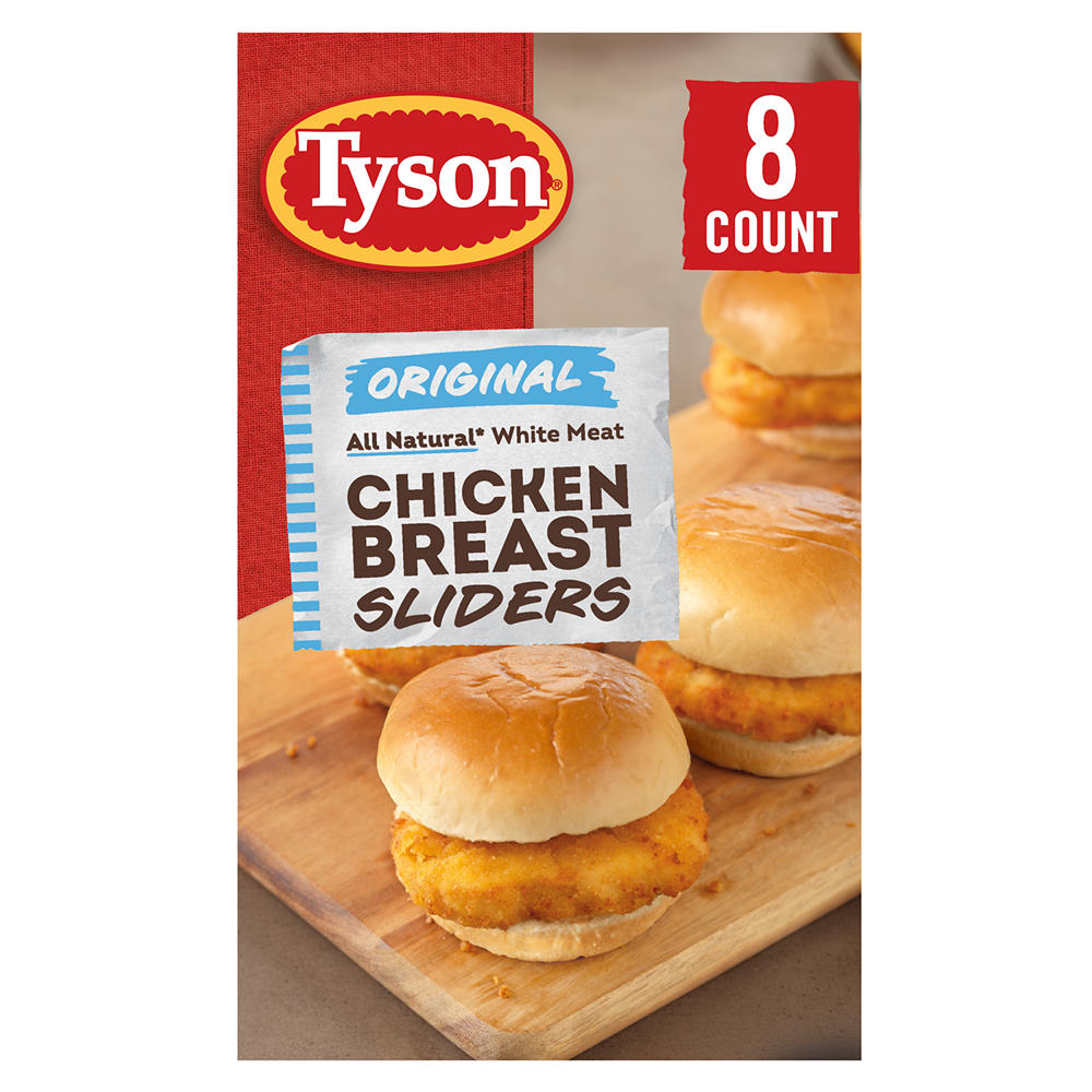 Tyson Frozen Original Chicken Breast Sliders, 8 ct