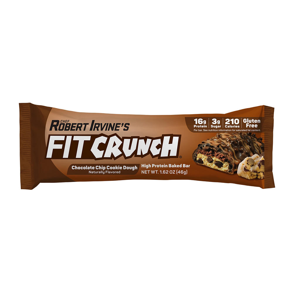Fit Crunch 16g Protein Baked Bar - Chocolate Chip Cookie Dough, 1.62 oz