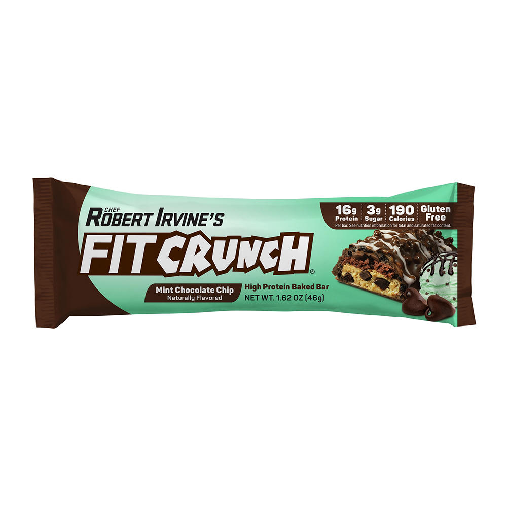 Fit Crunch 16g Protein Baked Bar - Mint Chocolate Chip, 1.62 oz