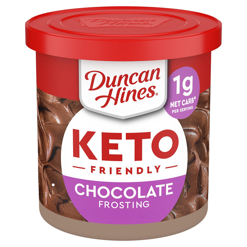 Duncan Hines Keto Friendly Chocolate Frosting, 11 oz