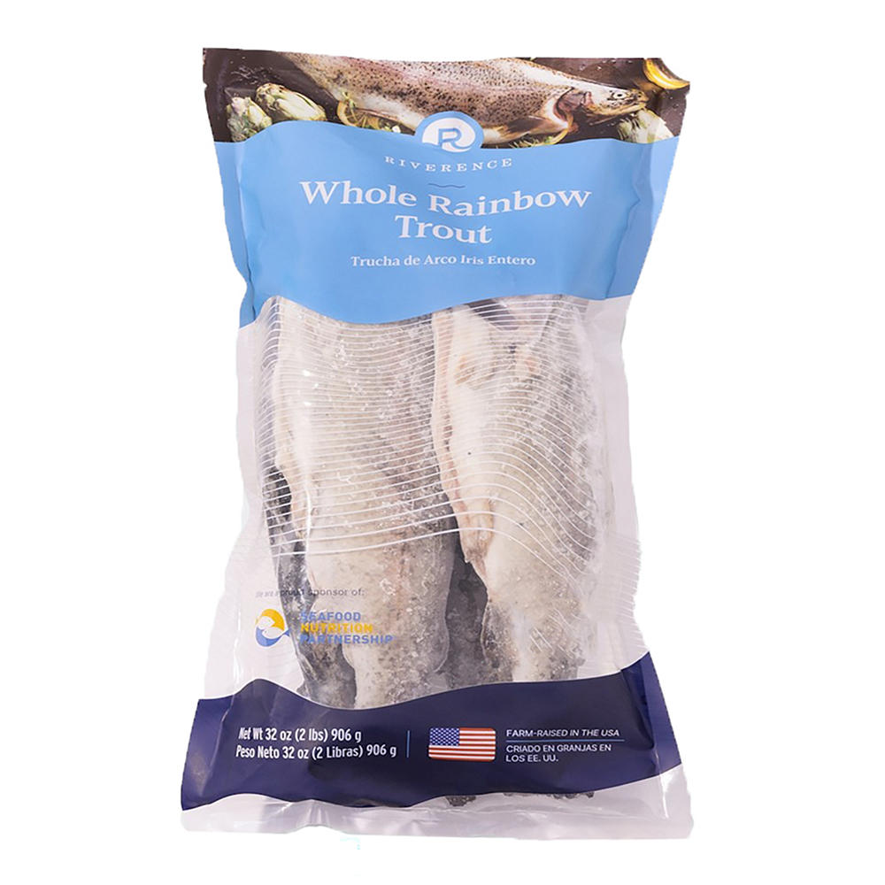 Riverence Whole Rainbow Trout, 32 oz