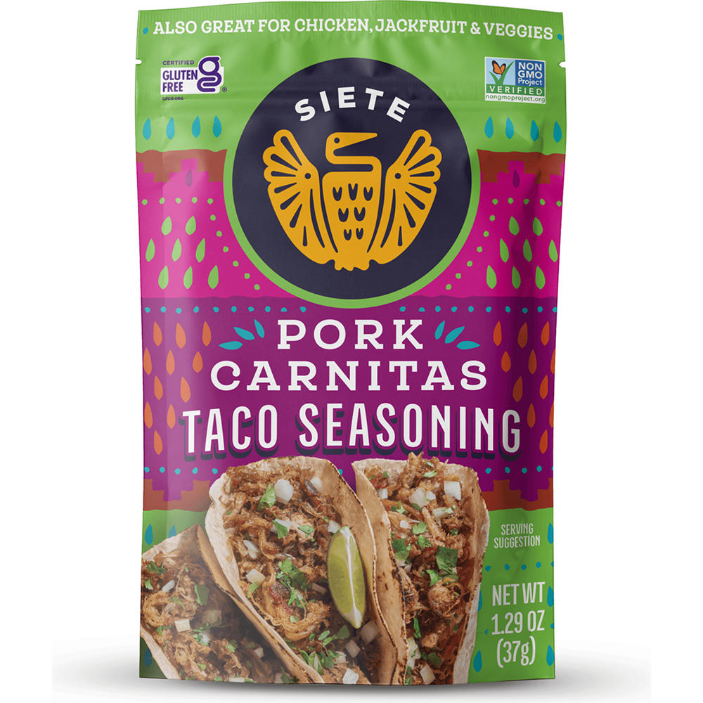 Siete Carnitas Seasoning Slow Cooker Spice, 1.29 oz