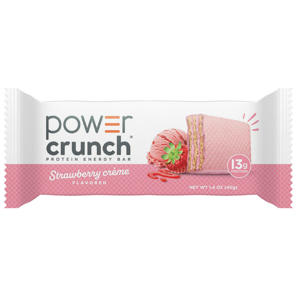 Power Crunch 13g Protein Energy Bar - Strawberry Crème, 1.4 oz