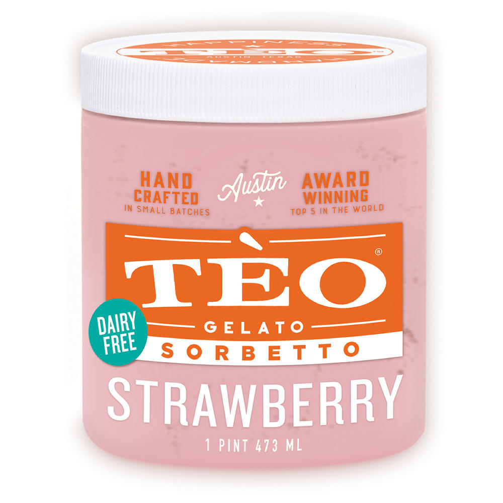 Tèo Strawberry Sorbetto, 1 pt