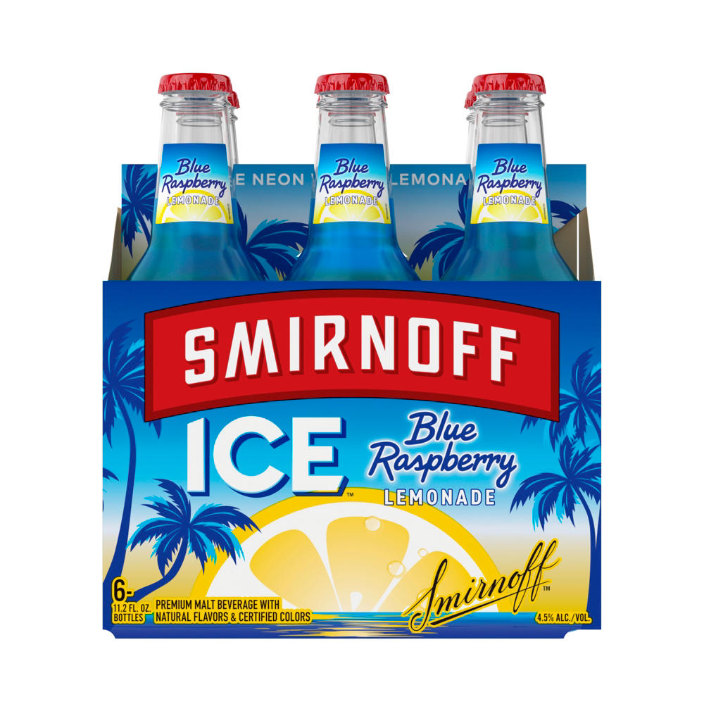 Smirnoff Ice Blue Raspberry Lemonade, 11.2 fl oz