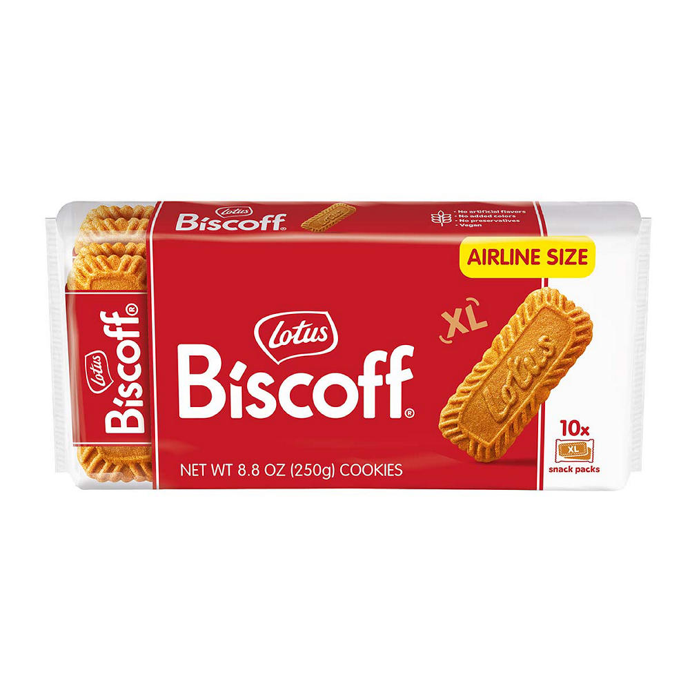 Lotus Biscoff Cookies Airline Size, 10 ct