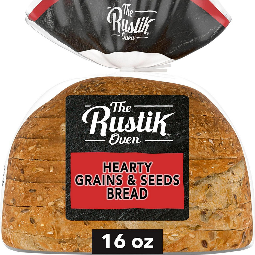 The Rustik Oven Hearty Grains & Seeds Bread, 16 oz