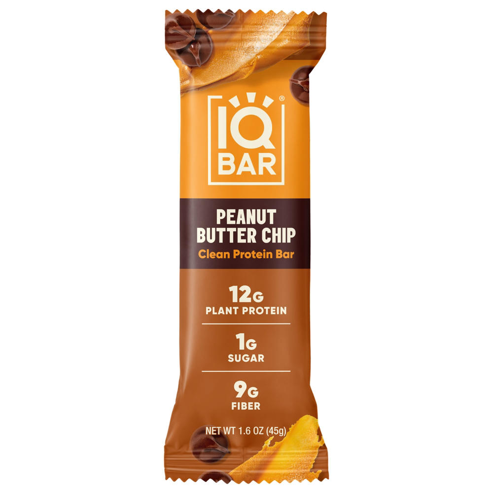 IQBar 12g Plant Protein Bar - Peanut Butter Chip, 1.6 oz