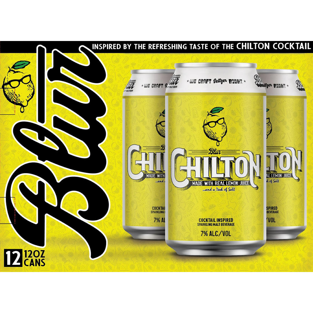 Tupps Brewery Blur Chilton Hard Seltzer 12 pk Cans, 12 oz