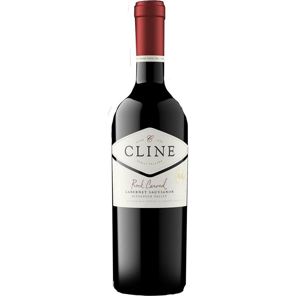 Cline Rock Carved Cabernet California Red Wine, 750 mL