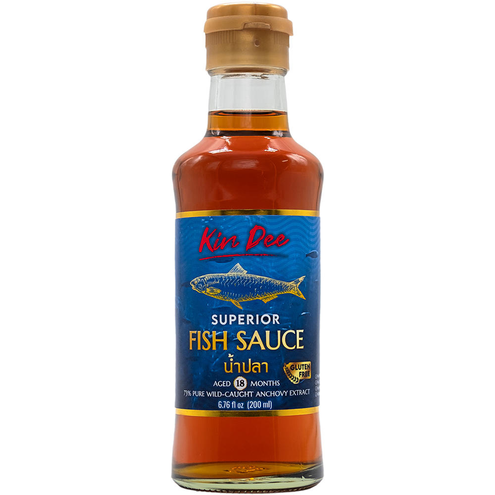 Kin Dee Superior Fish Sauce, 6.76 oz