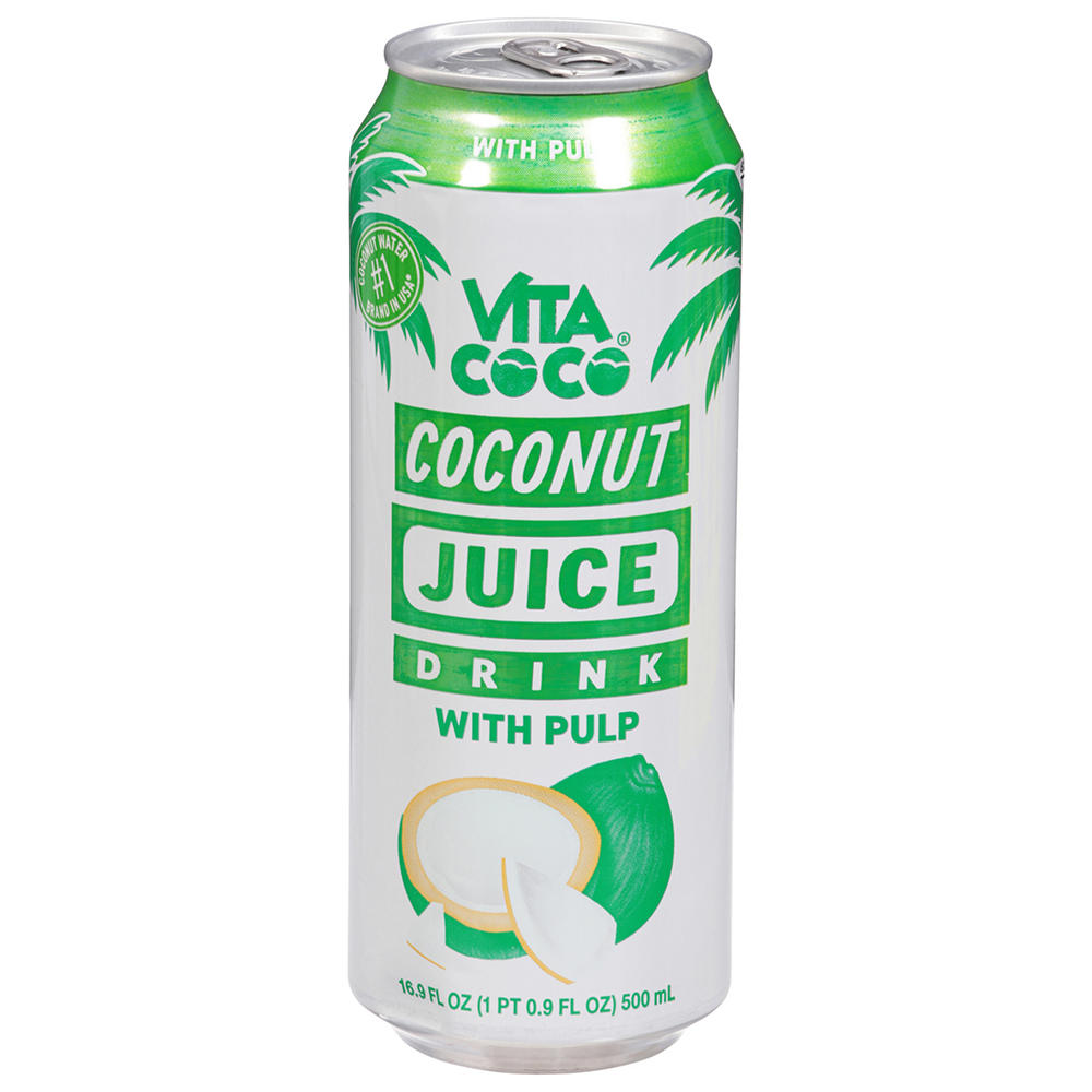 Vita Coco Coconut Juice Drink with Pulp, 16.9 oz