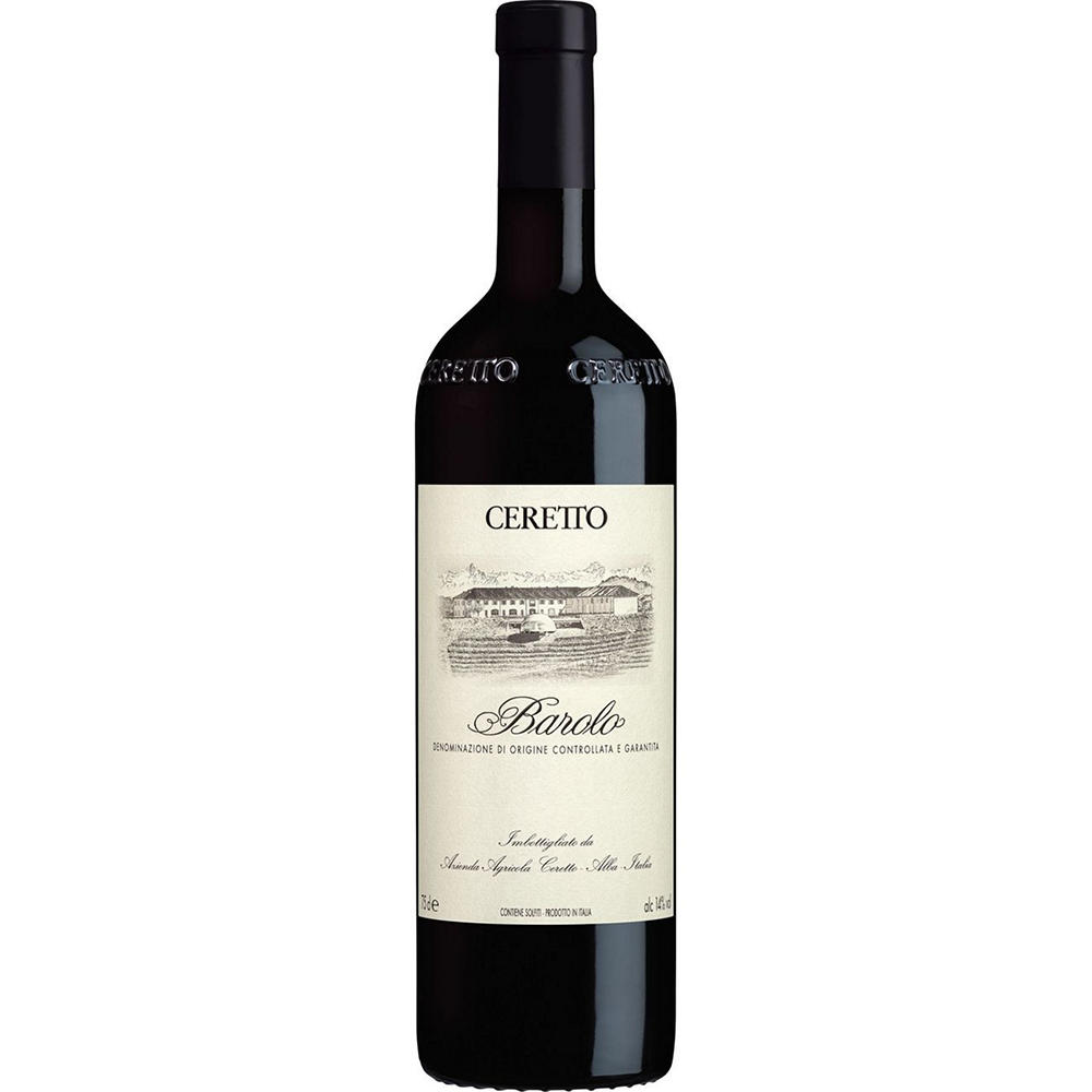 Ceretto Barolo Italian Red Wine, 750 mL