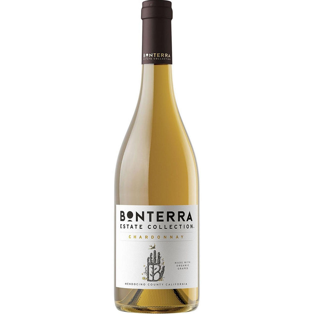 Bonterra Organic Estate Chardonnay California White Wine, 750 mL
