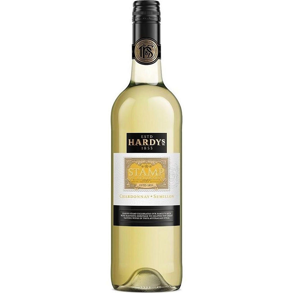 Hardys Stamp Chardonnay Australian White Wine, 750 mL