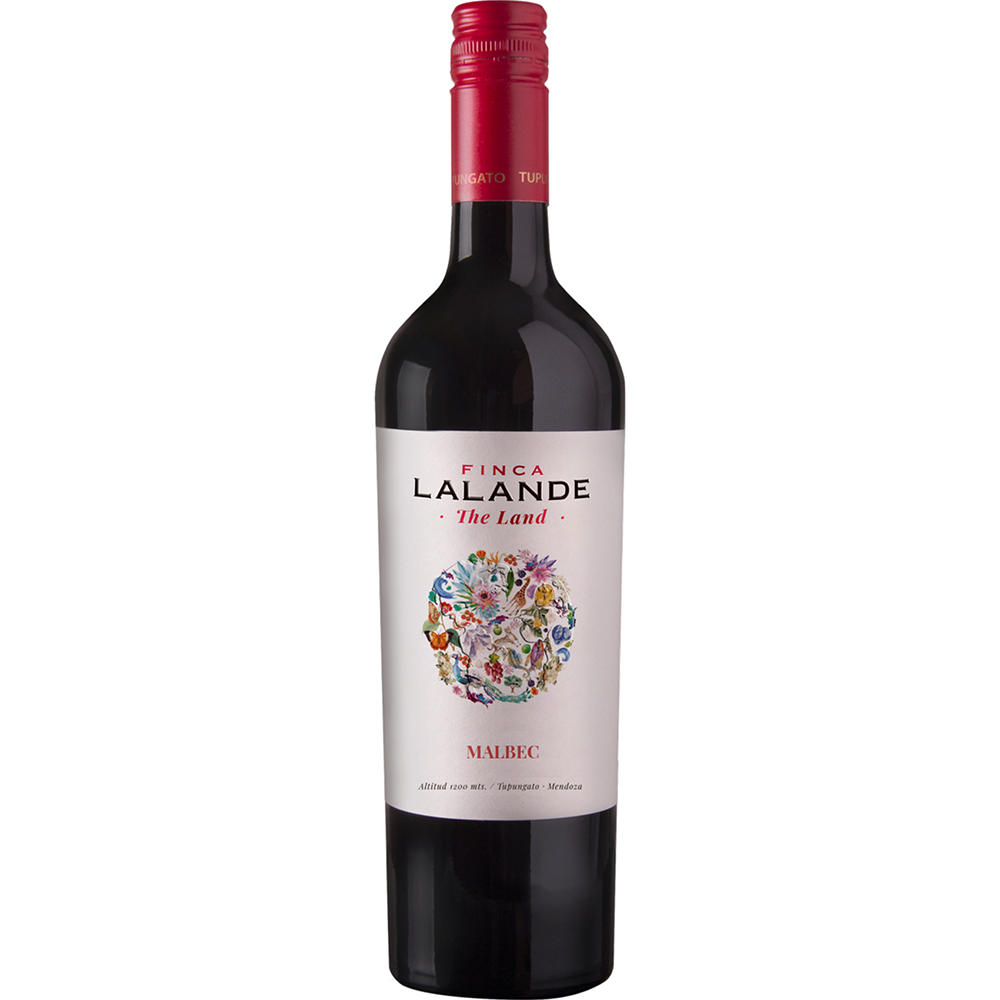 Finca Lalande Organic Malbec Argentina Red Wine, 750 mL