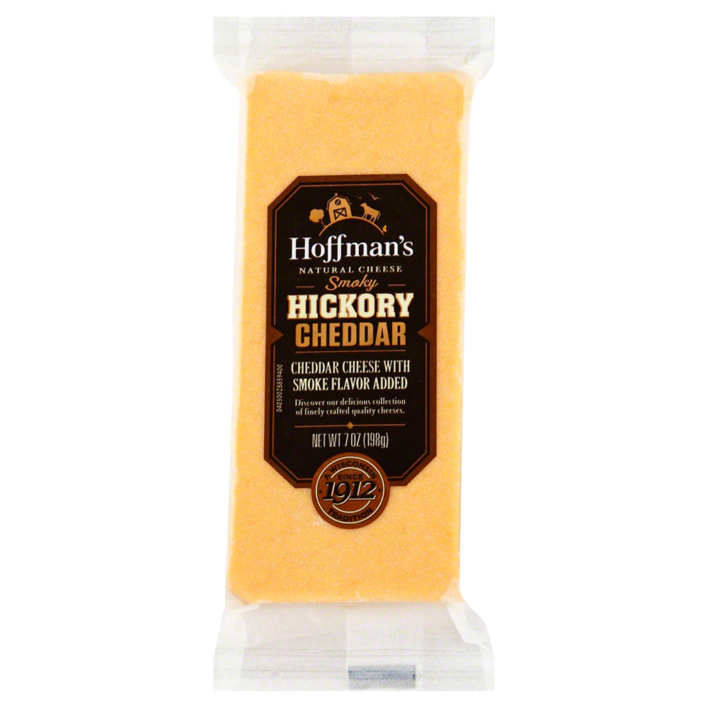 Hoffman's Smoky Hickory Cheddar Cheese, 7 oz