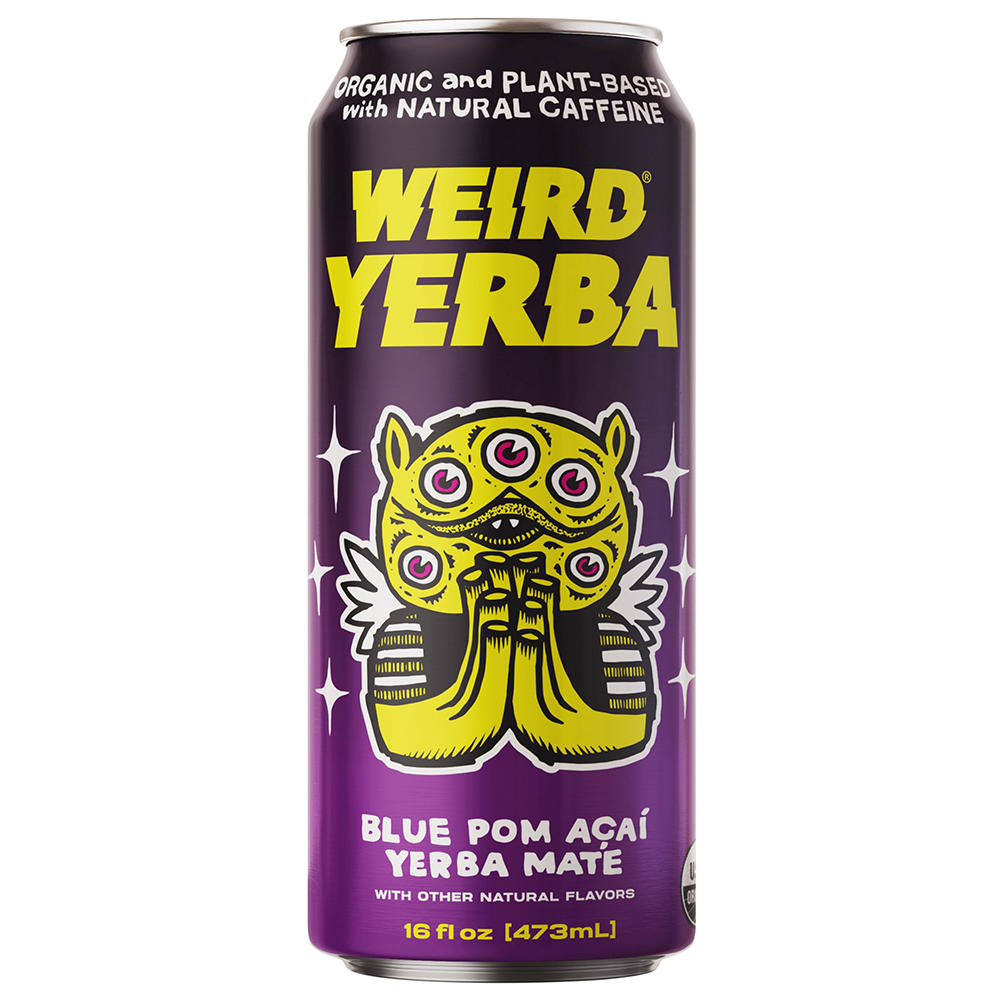 Weird Yerba Blue Pom Acai Yerba, 16 oz