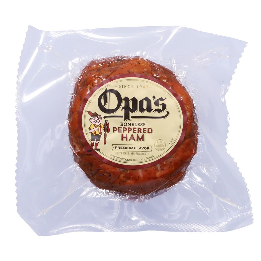 Opa's Boneless Peppered Ham, Avg. 2.1 lbs