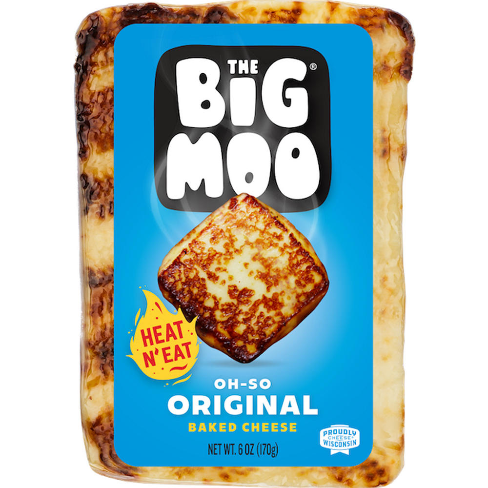 The Big Moo Baked Cheese - Oh So Original, 6 oz