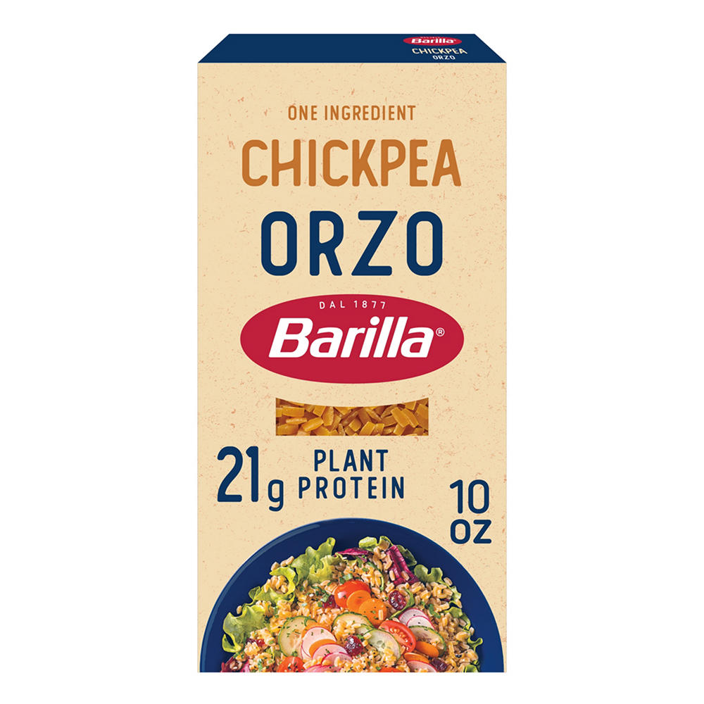 Barilla 12g Protein Chickpea Orzo Pasta, 10 oz