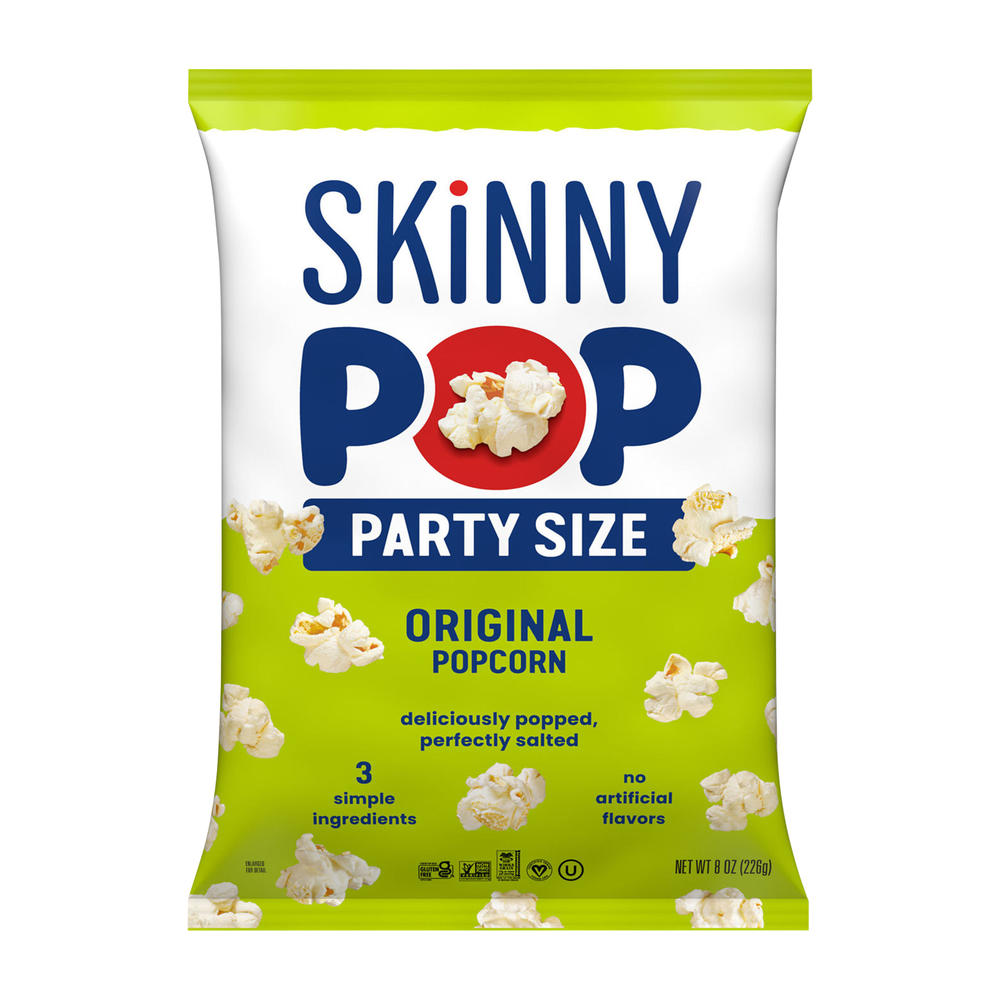 SKINNYPOP Original Popped Popcorn - Party Size, 8 oz