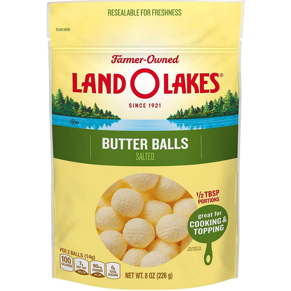 Land O Lakes Salted Butter Balls, 8 oz