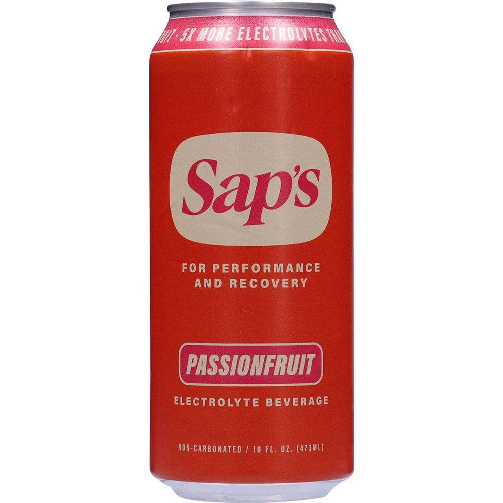 Sap's Passionfruit Active Hydration Electrolyte Sports Drink, 16 oz
