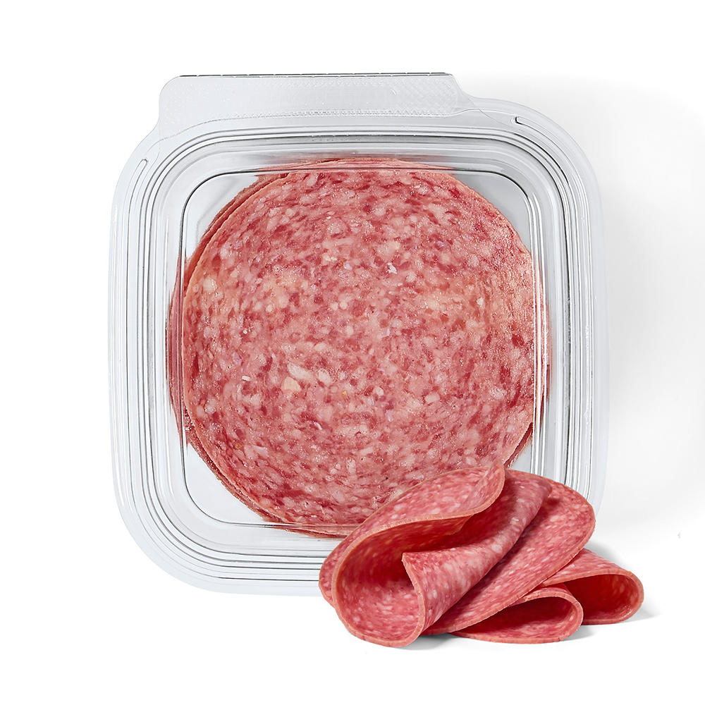 H-E-B Deli #1.5 Sliced Uncured Genoa Salami, Avg. 0.6 lb