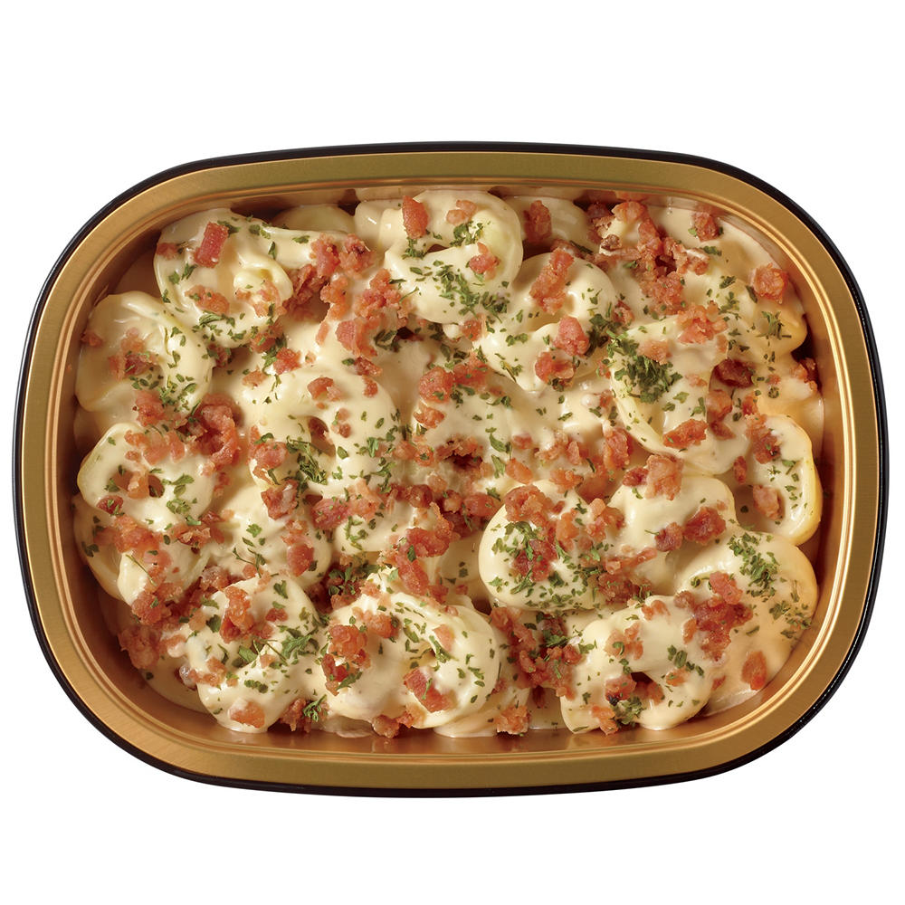 Meal Simple by H-E-B Cheese Tortellini Carbonara with Uncured Bacon, Avg. 1.1 lbs