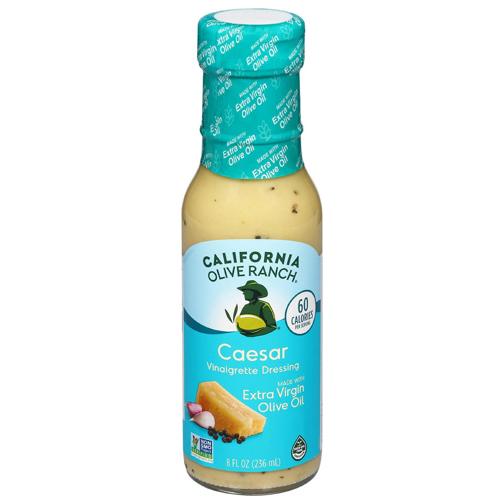 California Olive Ranch Caesar Vinaigrette Dressing, 8 oz