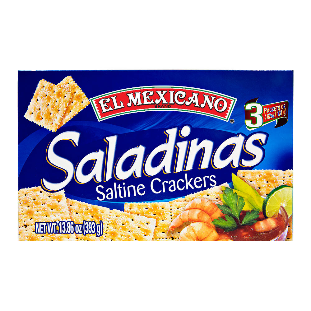 El Mexicano Saladinas Saltine Crackers, 13.86 oz