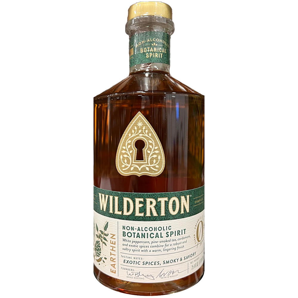 Wilderton Earthen Non Alcoholic Whiskey, 750 ml