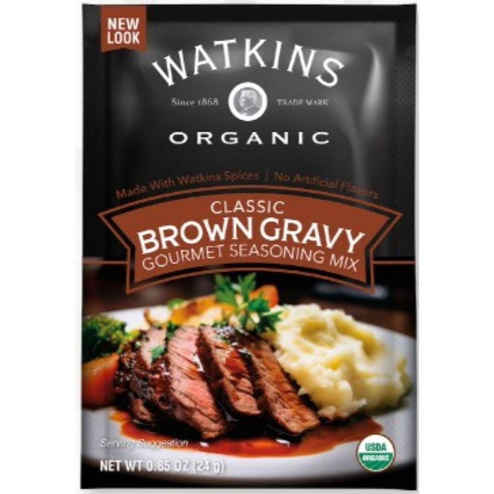 Watkins Organic Brown Gravy Seasoning Mix, 0.85 oz