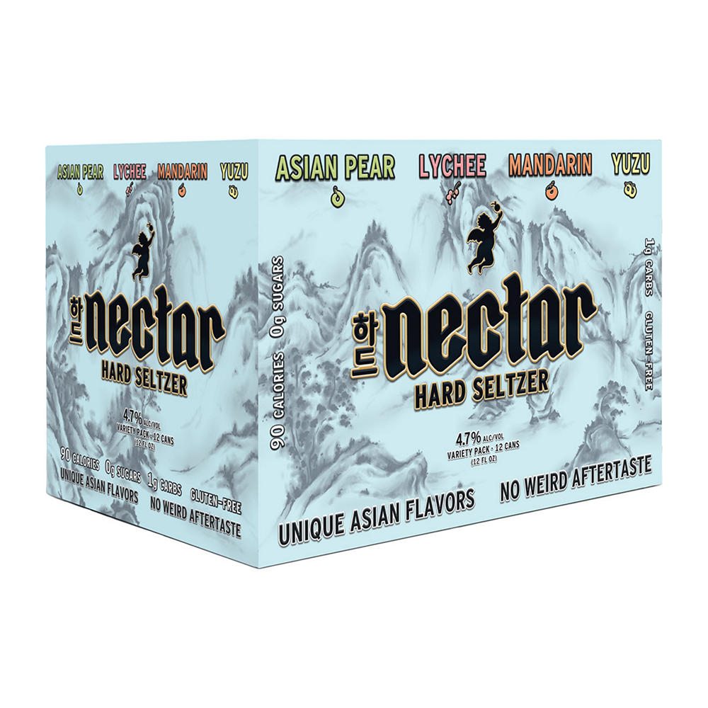 Nectar Hard Seltzer Variety 12 pk Cans, 12 oz