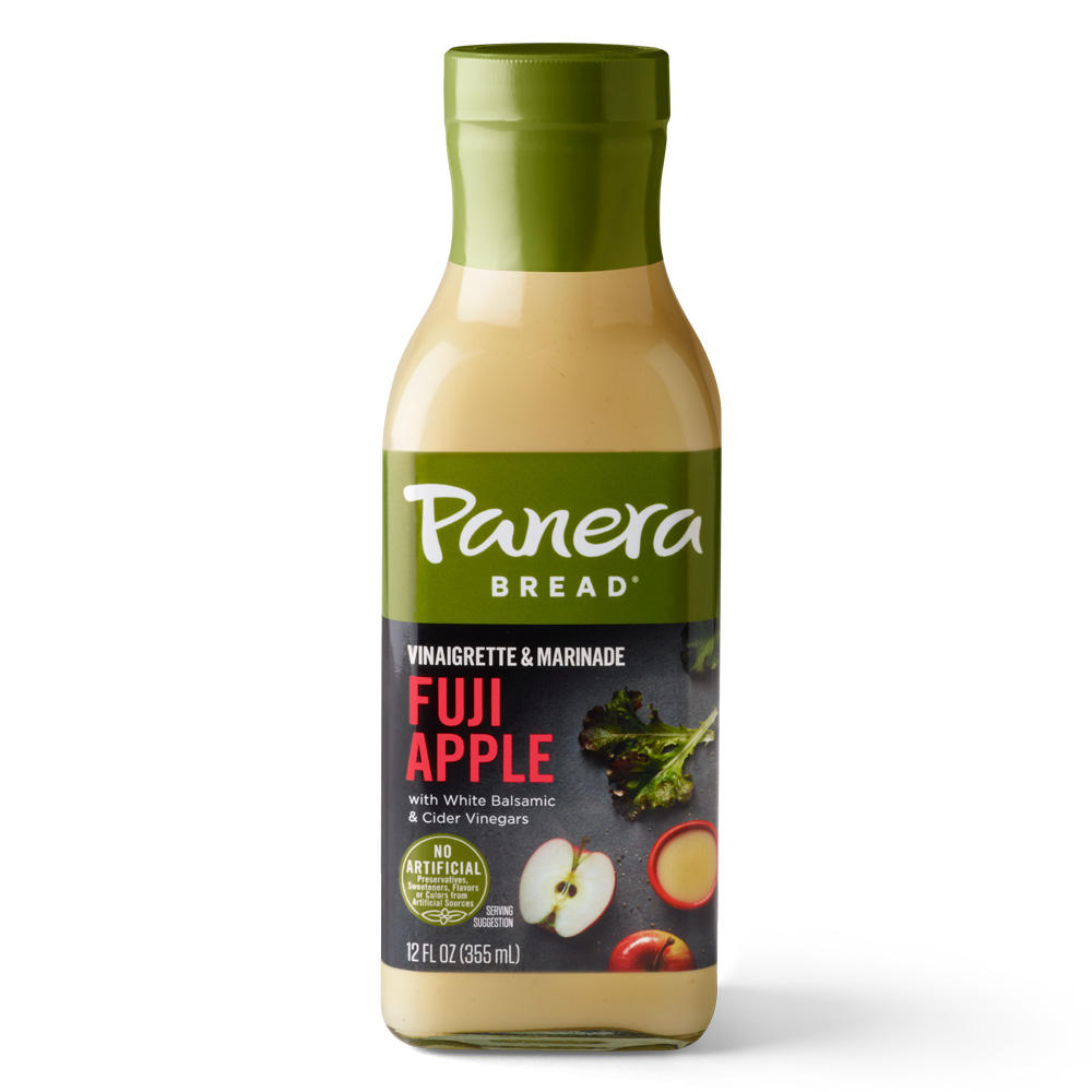 Panera Bread Fuji Apple Vinaigrette Dressing & Marinade (Sold Cold), 12 fl oz