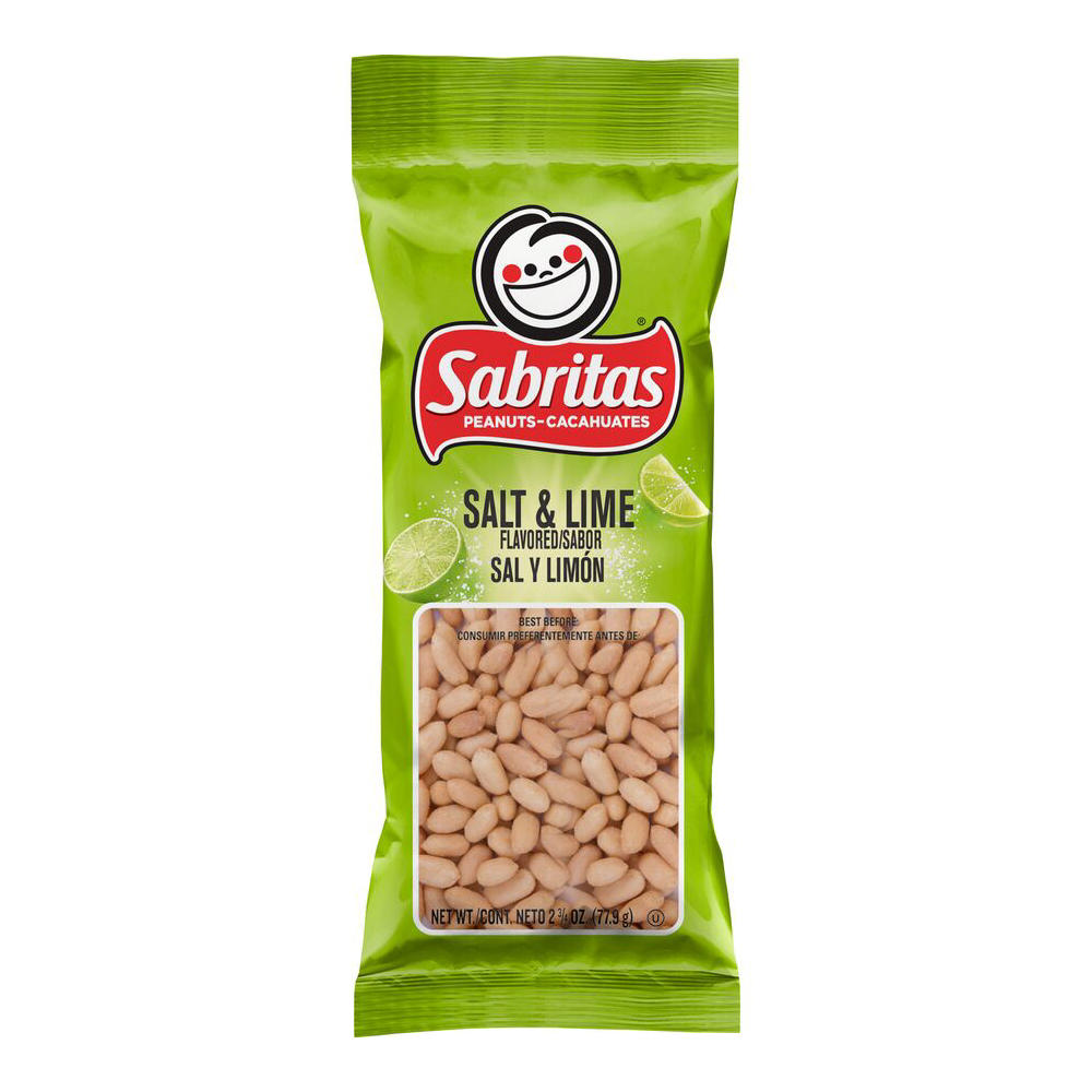 Sabritas Salt & Lime Peanuts, 2.75 oz