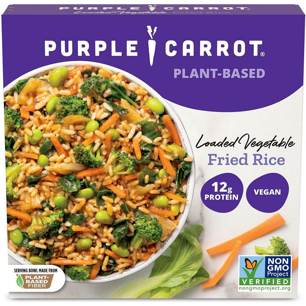 Purple Carrot Plant-Based Loaded Vegetable Fried Rice Frozen Meal, 10.75 oz