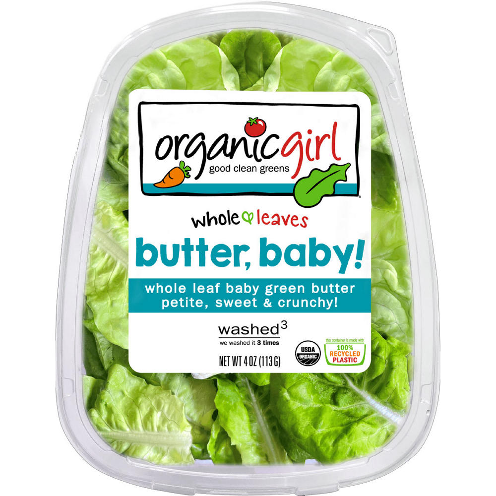 Organic Girl Whole Leaves Butter, Baby!, 4 oz