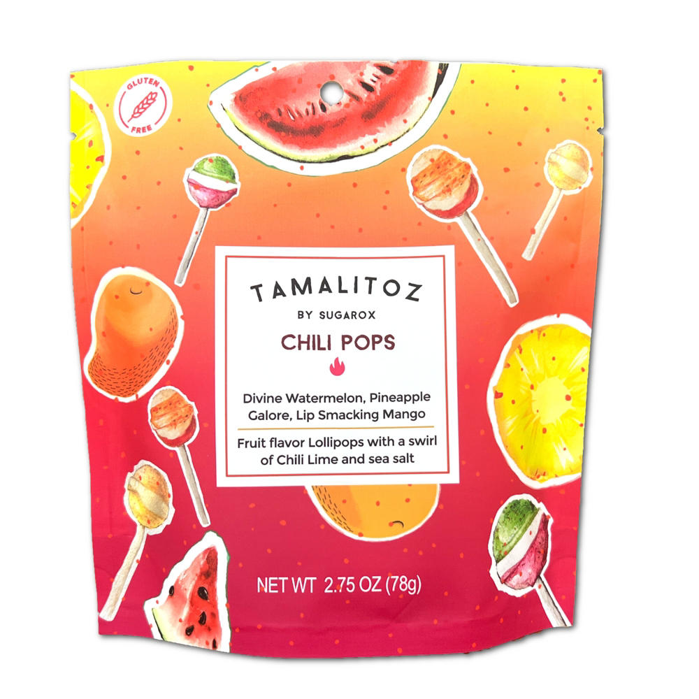 Tamalitoz by Sugarox Chili Pops, 2.75 oz