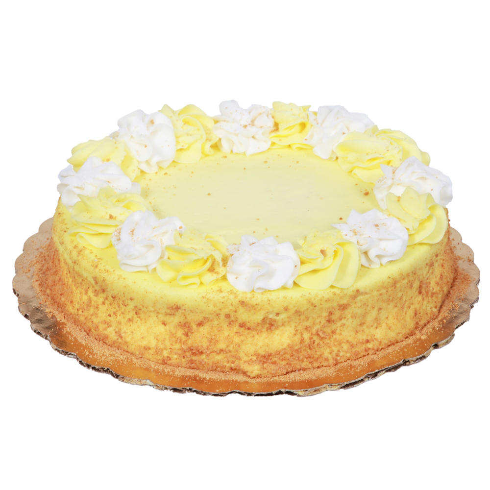 Baker Maid 1-Layer Lemon Cake, 8"