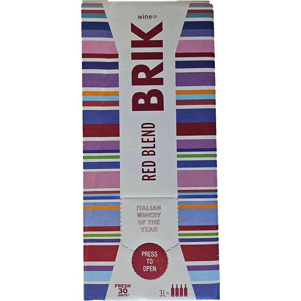 Brik Wine Co. Red Blend, 3 L