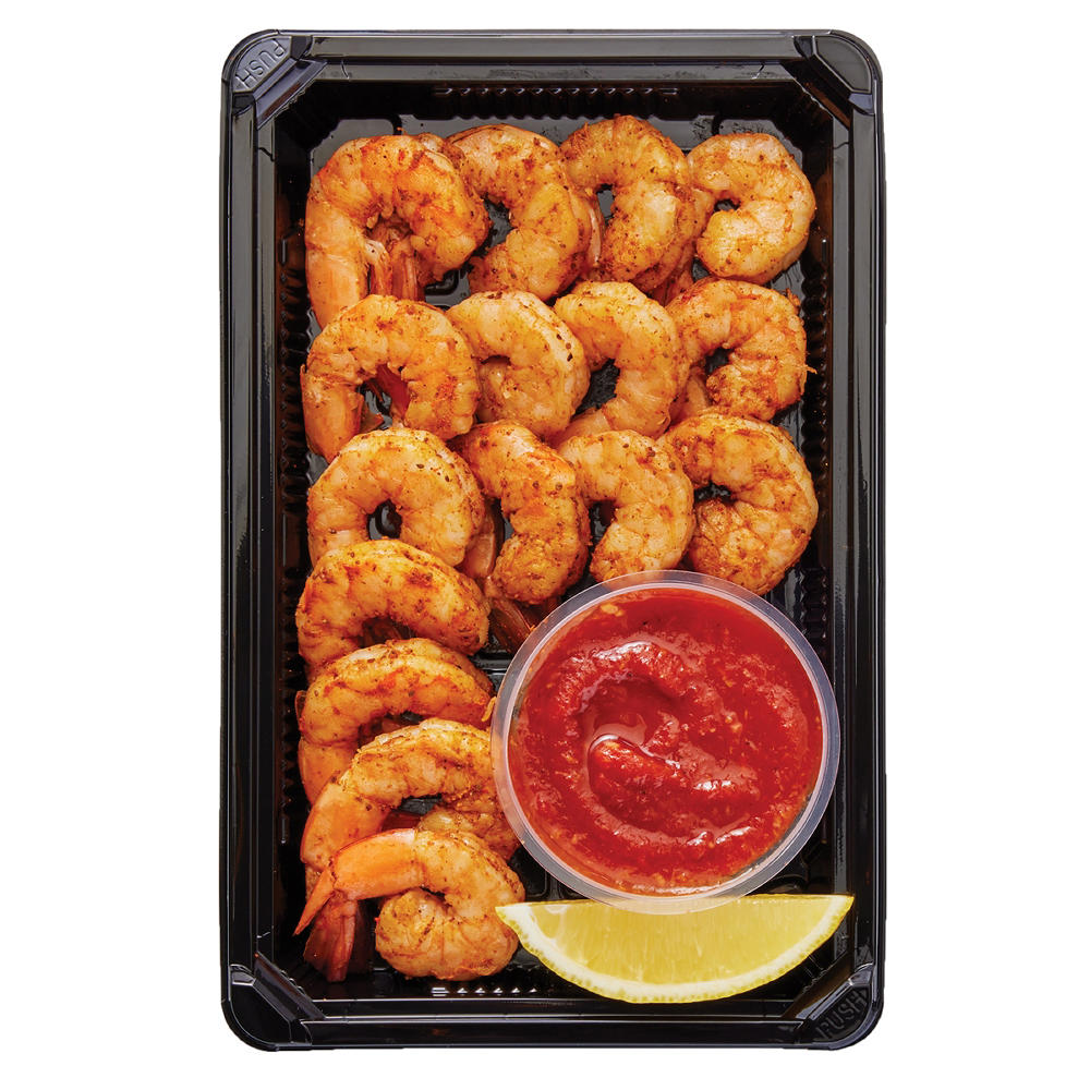 H-E-B Fish Market Seasoned Shrimp Cocktail - Chesapeake Style, 8 oz