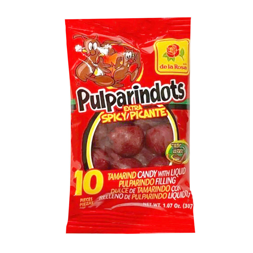 De La Rosa Extra Spicy Pulparindots, 1.07 oz