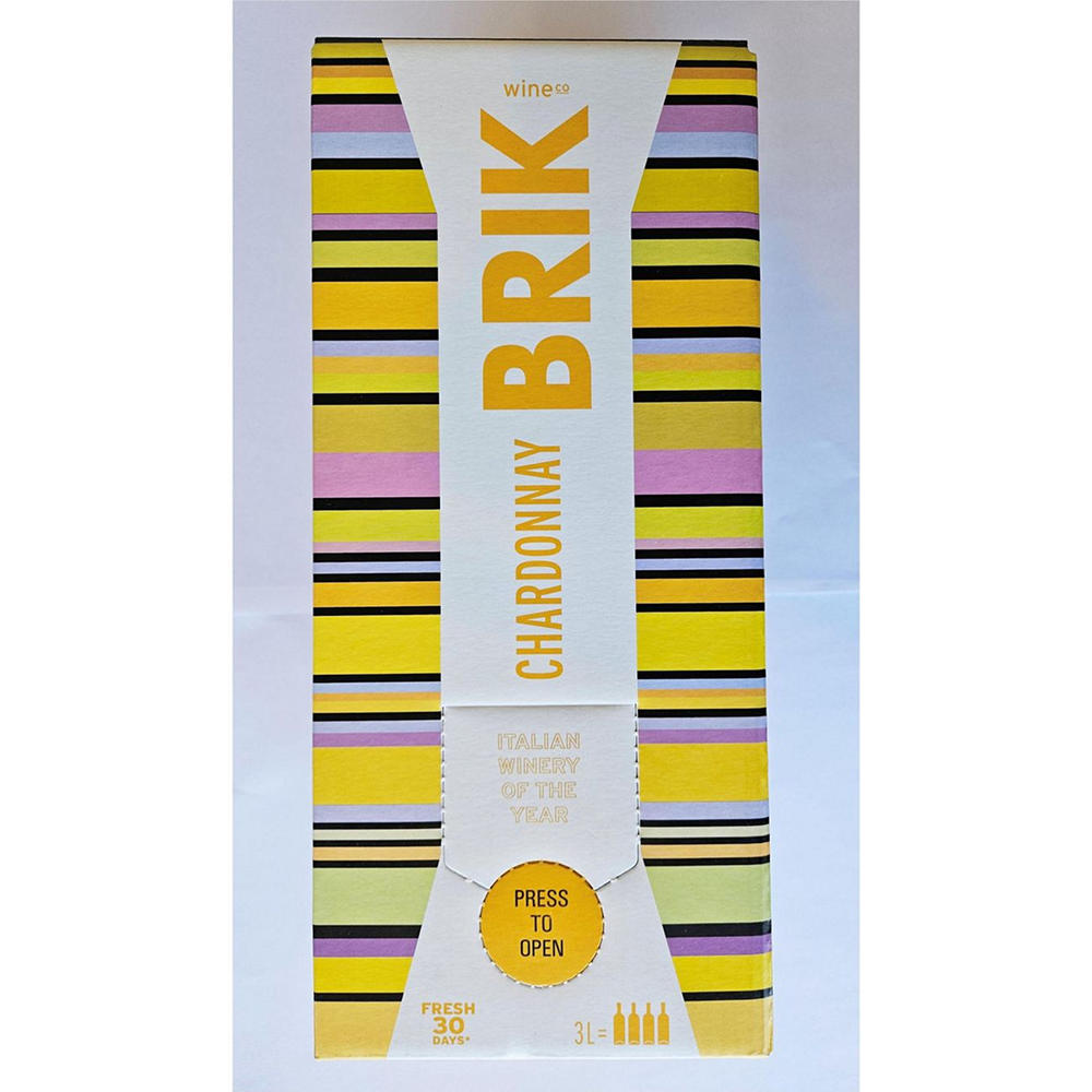 Brik Wine Co Chardonnay, 3 L