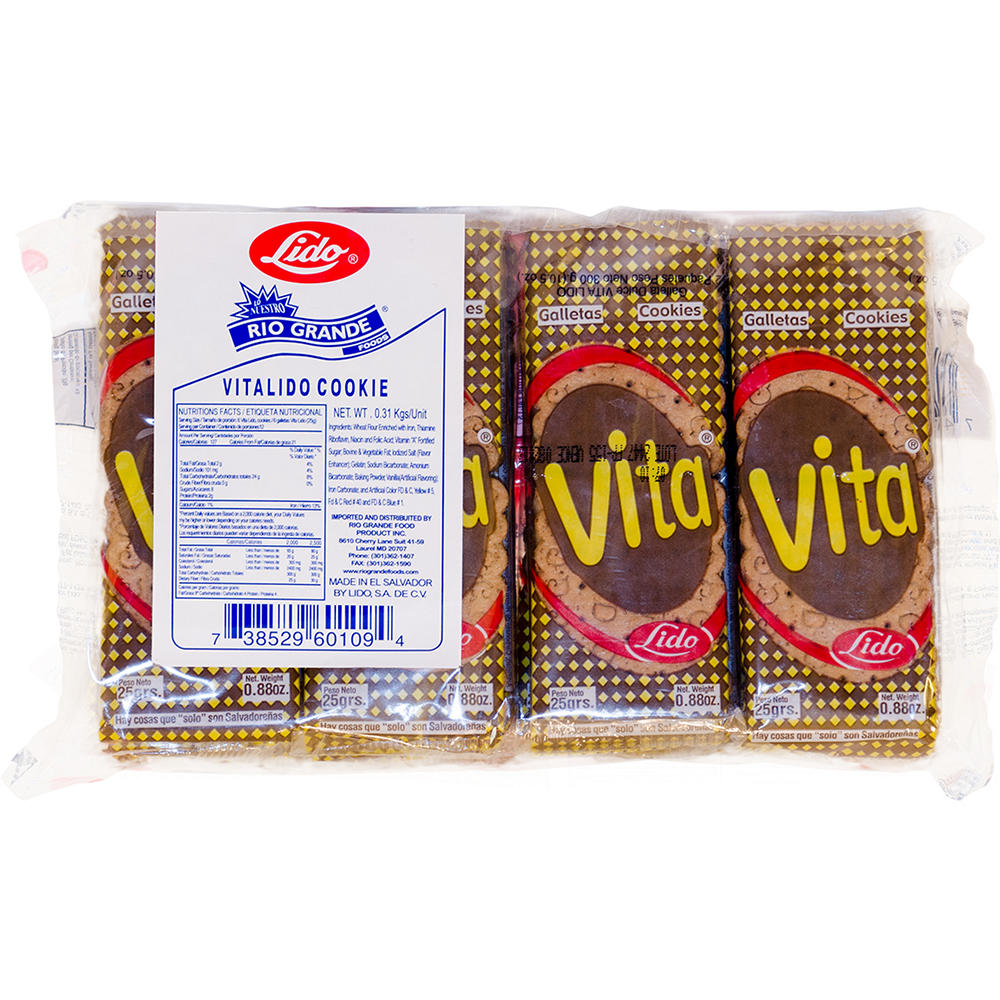 Rio Grande Foods Lido Vitalido Cookies, 10.5 oz