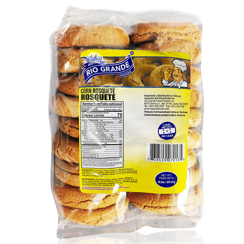 Rio Grande Foods Corn Rosquetes Donuts, 10.5 oz