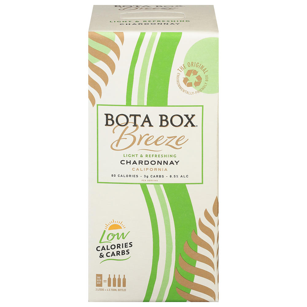 Bota Box Breeze Chardonnay 4 pk Bottles, 750 mL