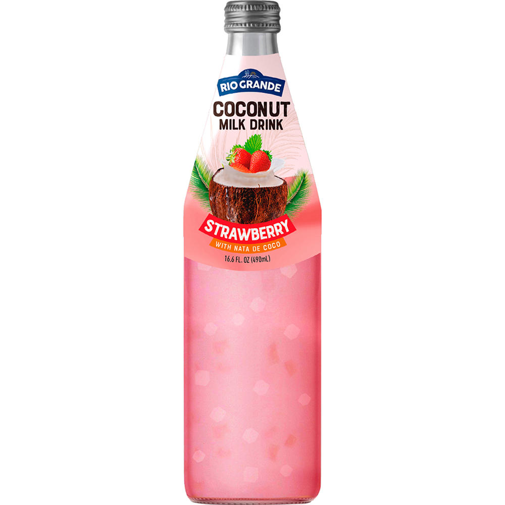 Rio Grande Foods Strawberry Coconut Milk Drink, 16.6 oz